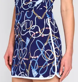 G Lifestyle Skort Navy Belts