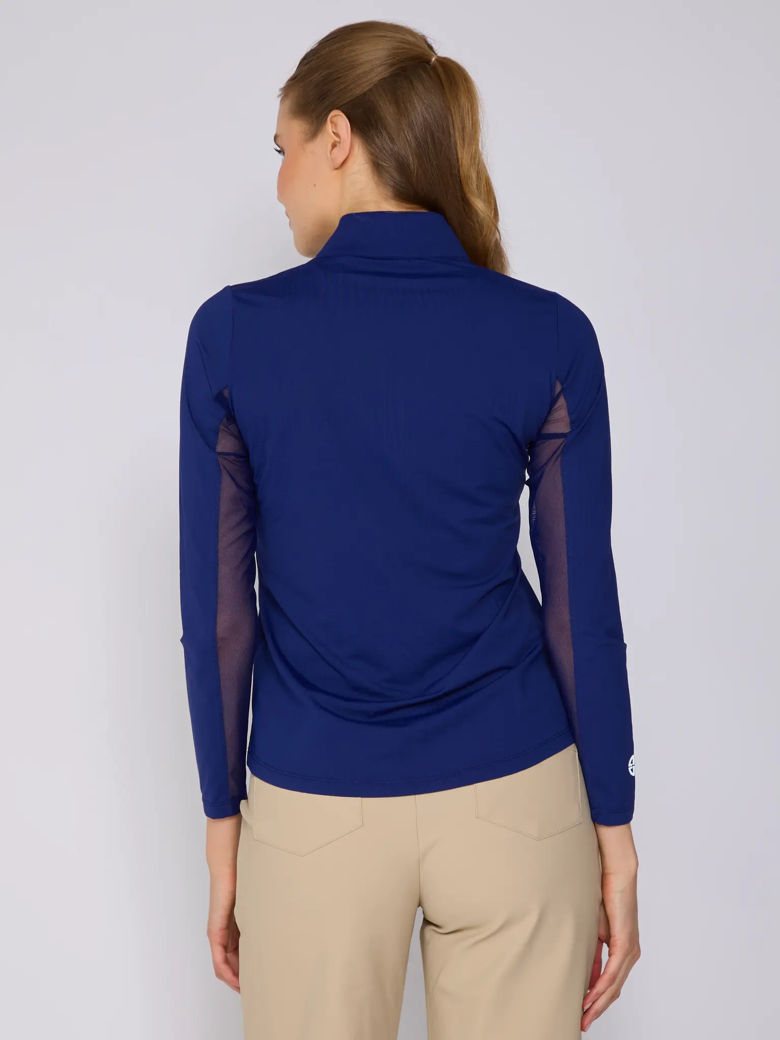 G Lifestyle Zip Top Navy