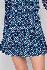 G Lifestyle Skort Navy Rings