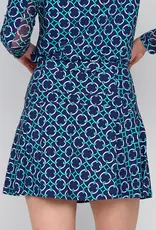 G Lifestyle Skort Navy Rings