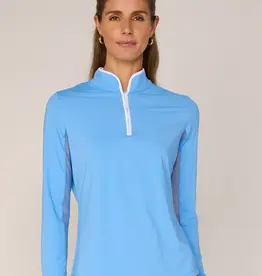 G Lifestyle Zip Top Bright Peri