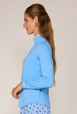 G Lifestyle Zip Top Bright Peri