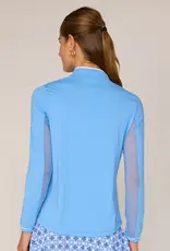 G Lifestyle Zip Top Bright Peri