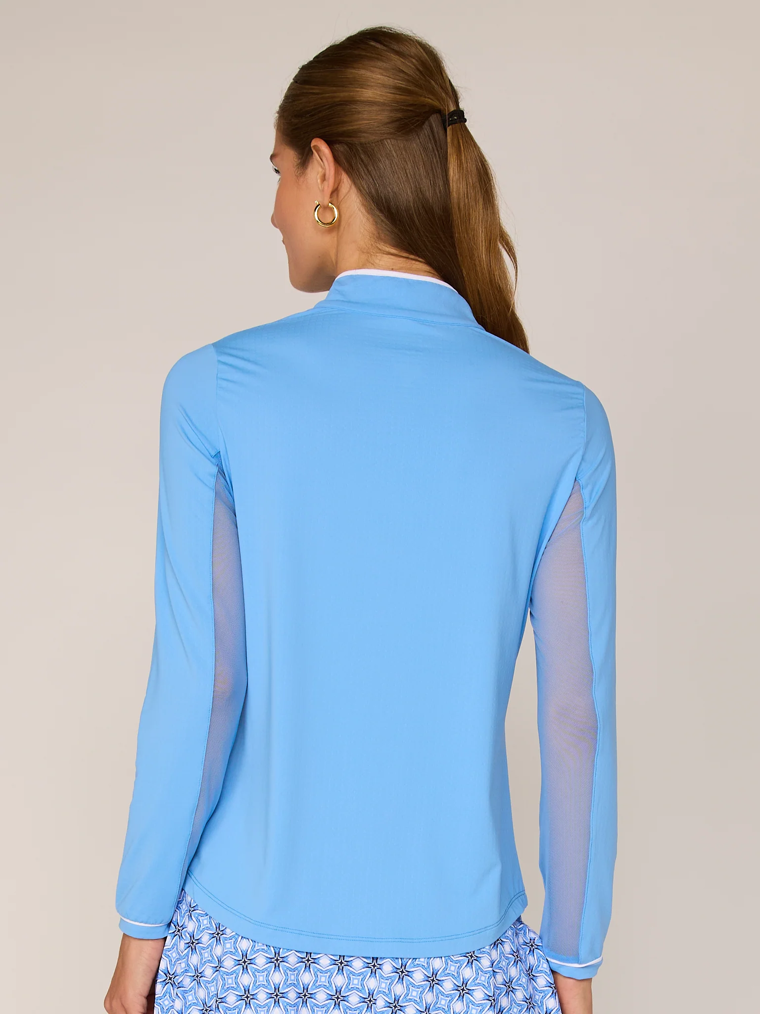 G Lifestyle Zip Top Bright Peri