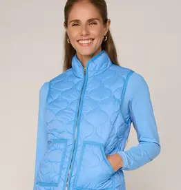 G Lifestyle Padded Vest Bright Peri