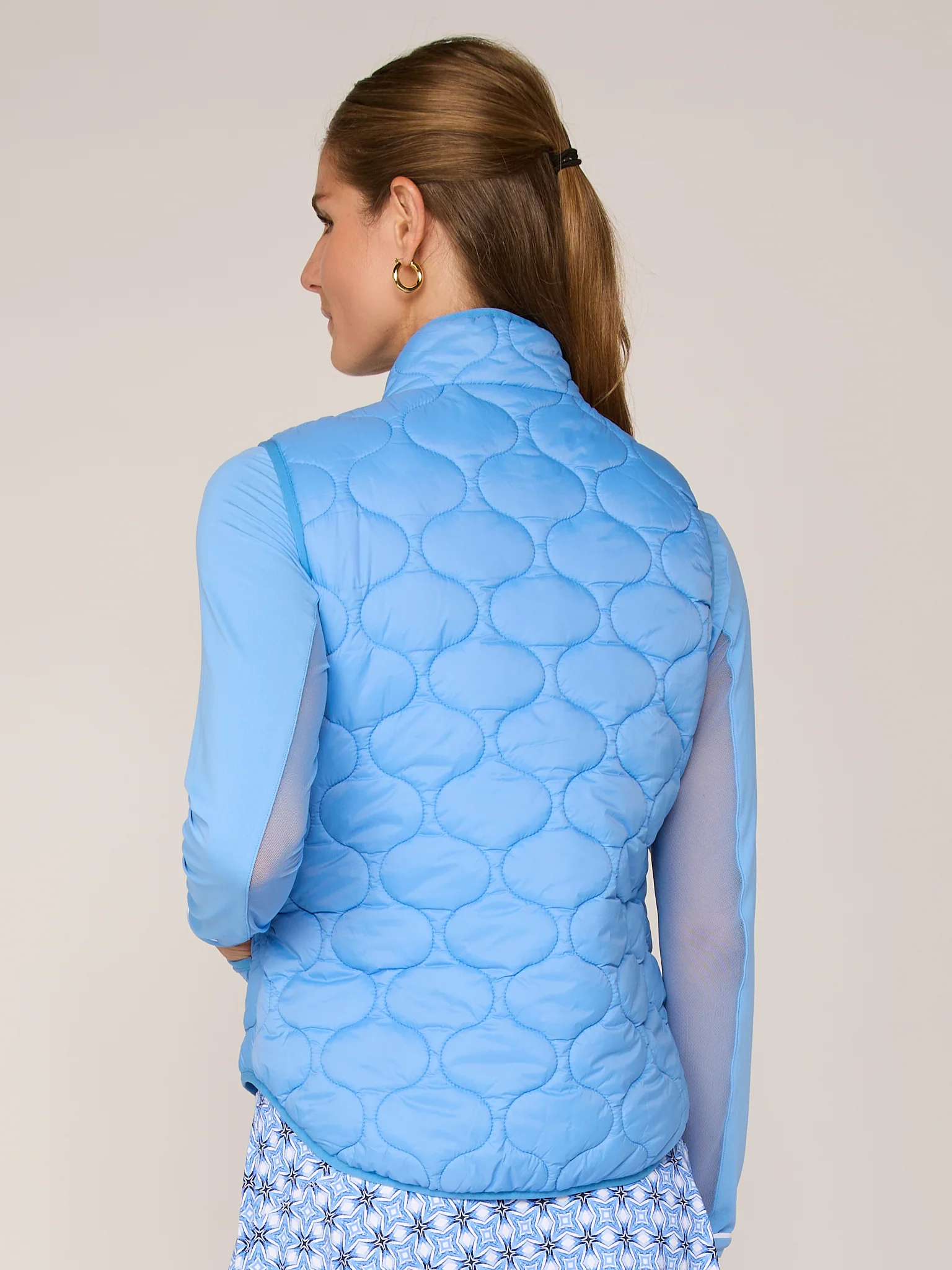 G Lifestyle Padded Vest Bright Peri