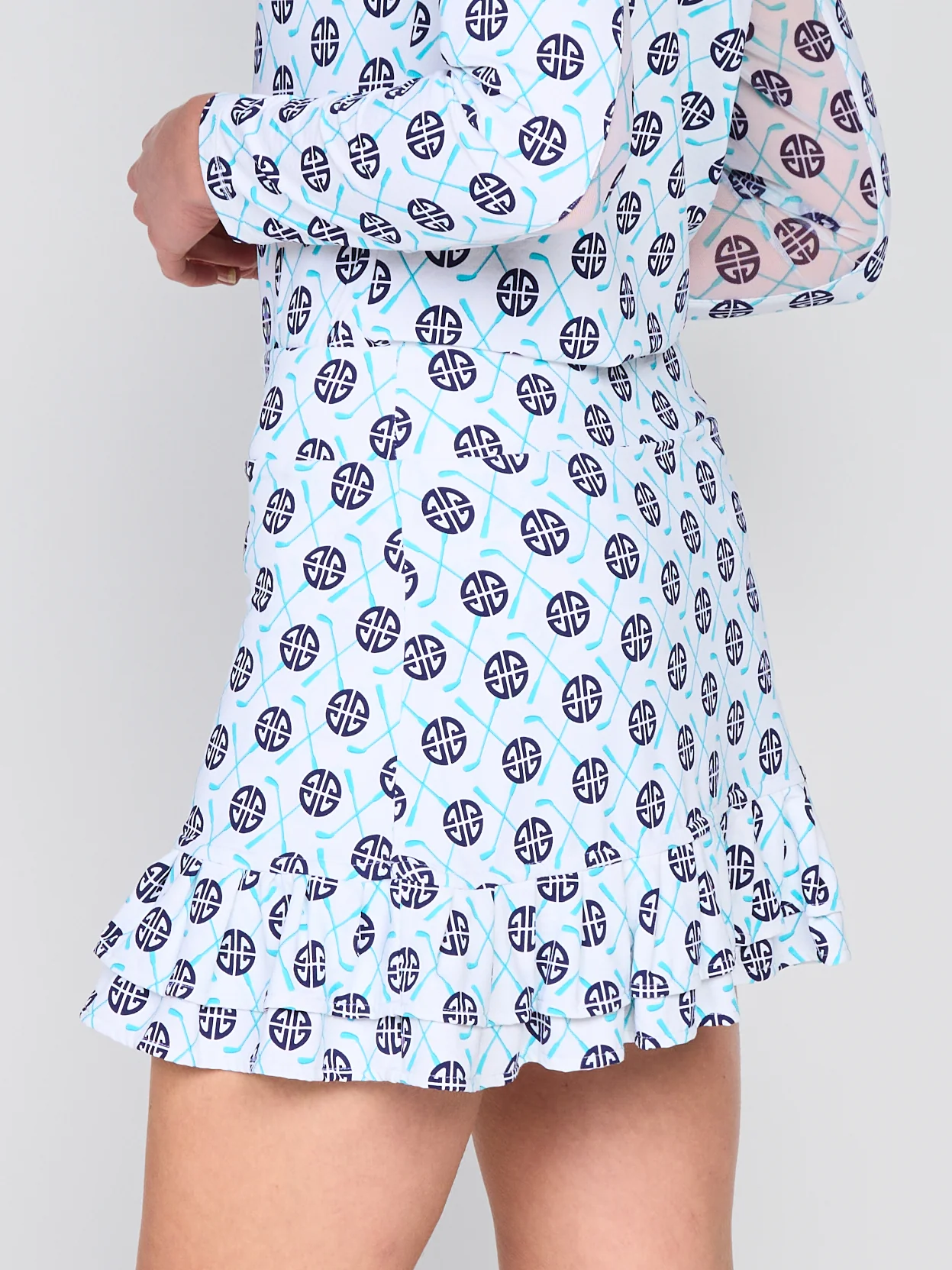 G Lifestyle Skort Blue Birdie