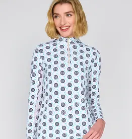G Lifestyle Zip Top Blue Birdie