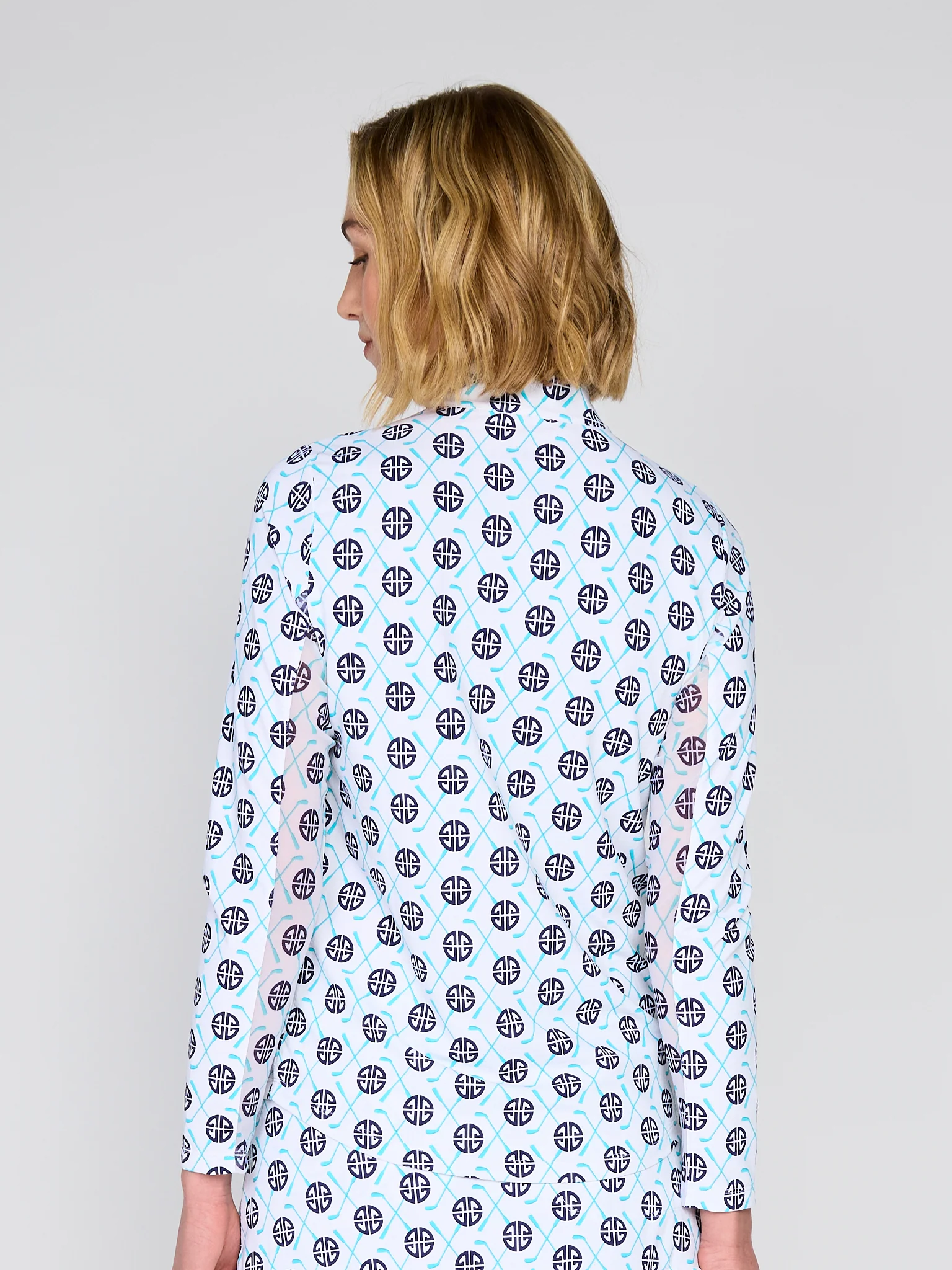 G Lifestyle Zip Top Blue Birdie
