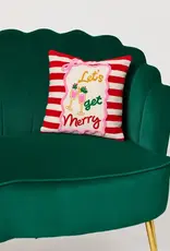 Shiraleah "Let's Get Merry" Pillow