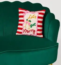 Shiraleah "Let's Get Merry" Pillow