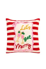 Shiraleah "Let's Get Merry" Pillow