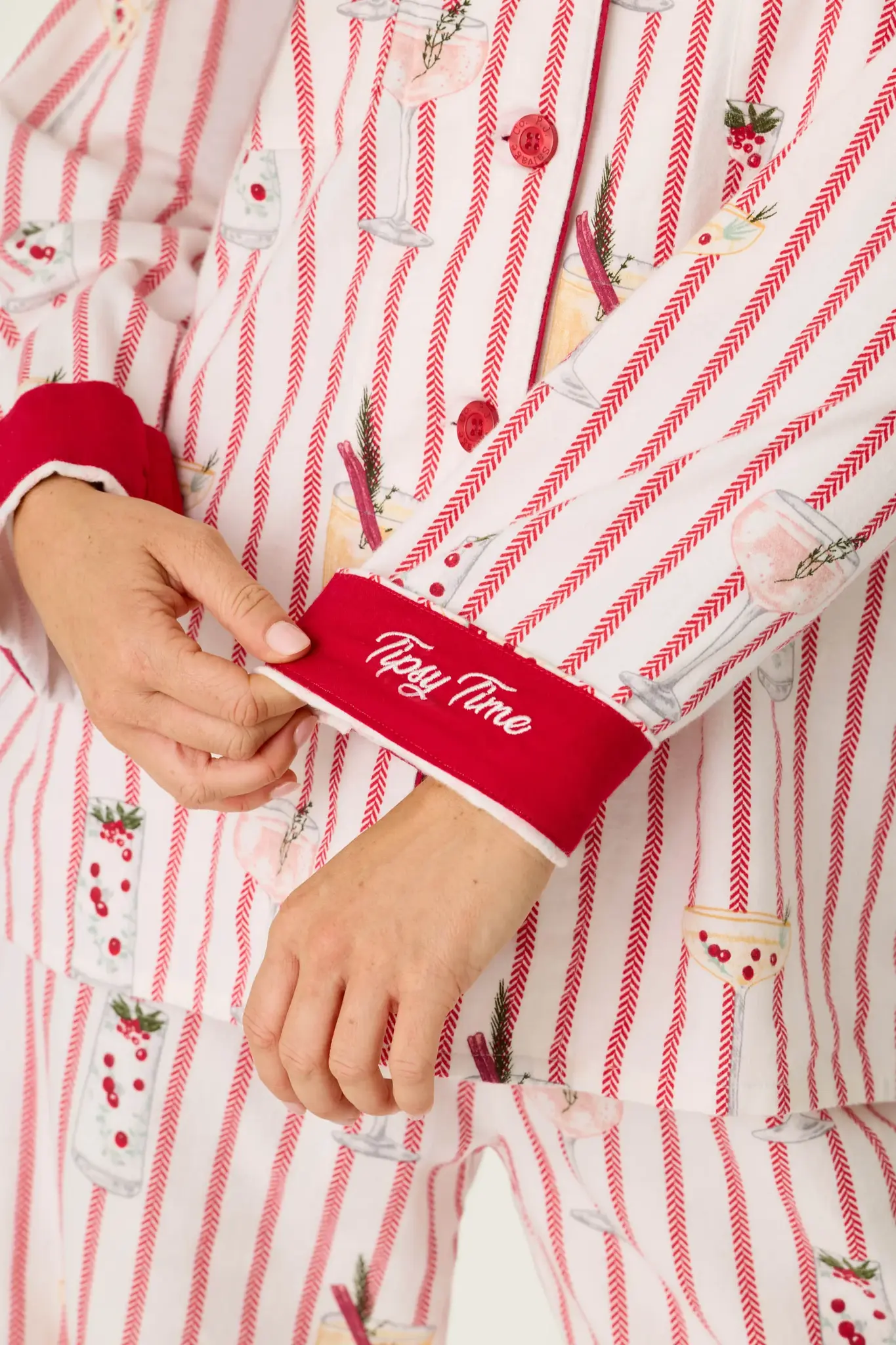 PJ Salvage Martinis & Mistletoe Set