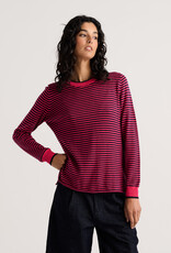 Zaket & Plover Everyday Stripe Top Fuchsia