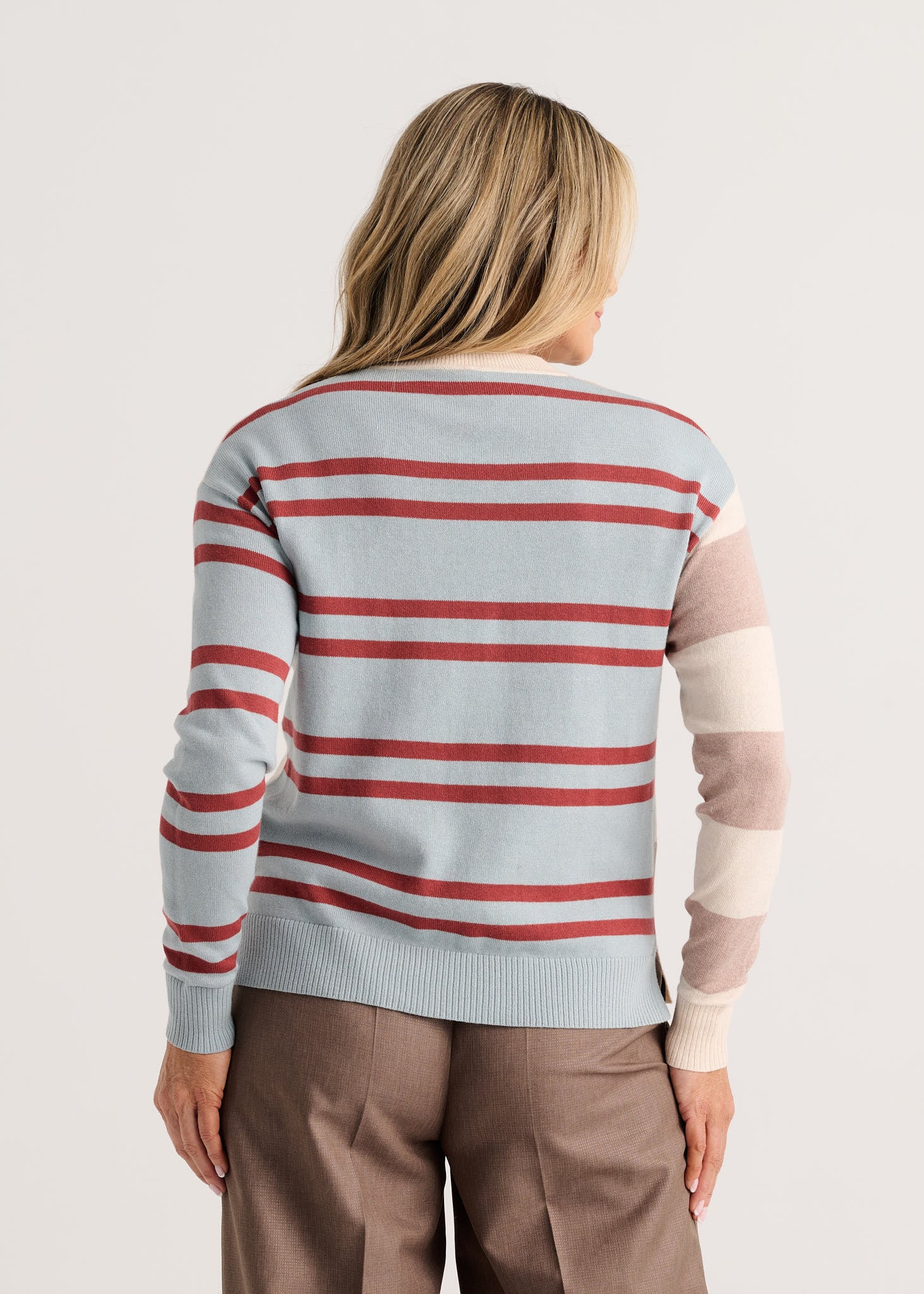 Zaket & Plover Bold Stripe Top Wax Paper