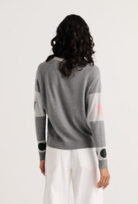 Zaket & Plover Stars + Spots Cardi Marl