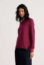 Zaket & Plover Everyday Stripe Top Fuchsia