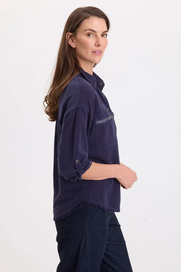 Wearables Knapp Top Navy