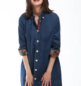 Dizzy Lizzie Newport Dress Denim