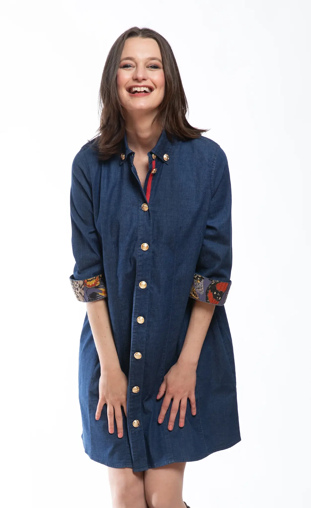 Dizzy Lizzie Newport Dress Denim