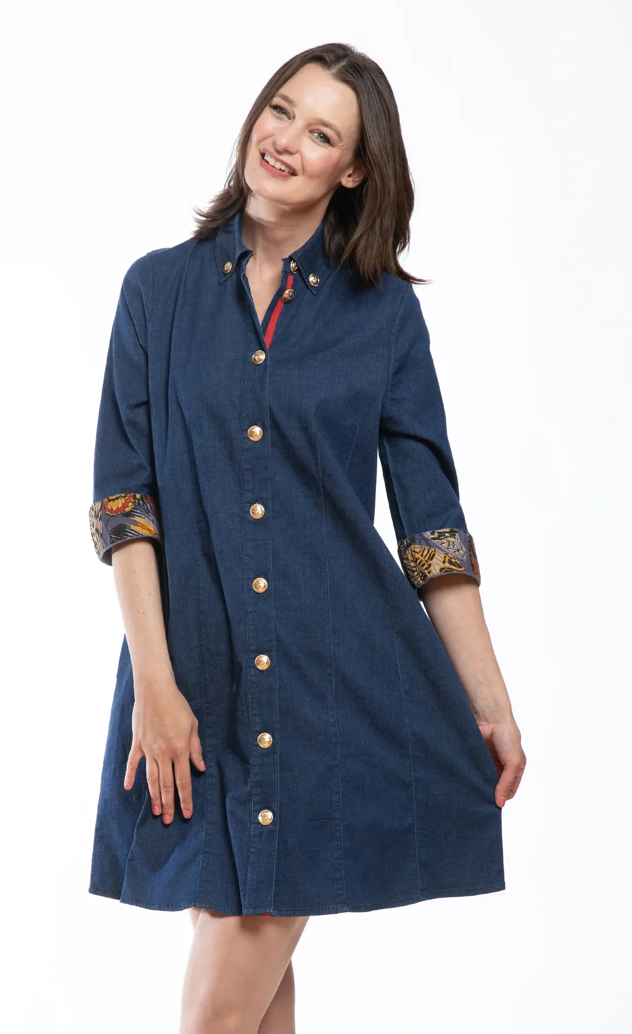 Dizzy Lizzie Newport Dress Denim