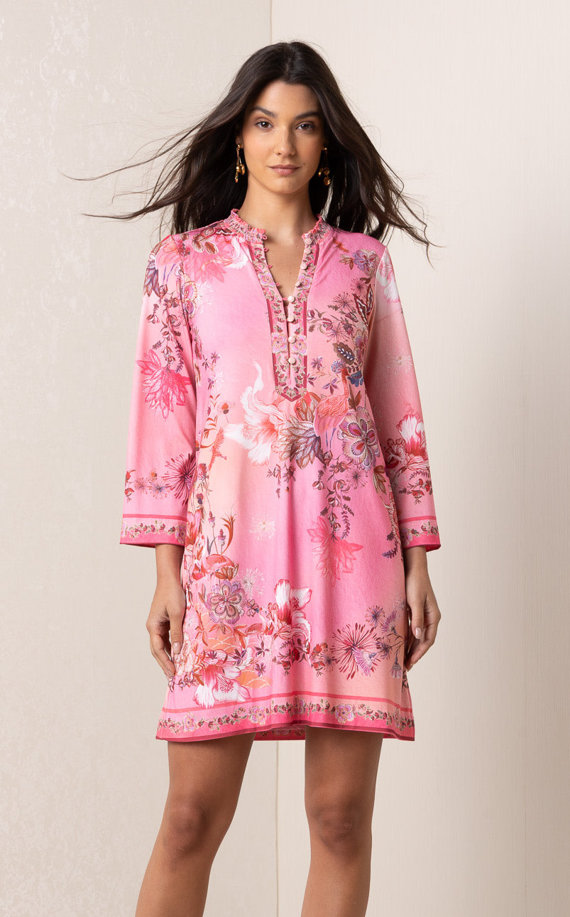 Hale Bob Hale Bob Celine Dress Pink