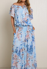 Hale Bob Hale Bob Desiree Maxi Dress Blue