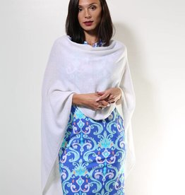 Alashan Cashmere Topper White