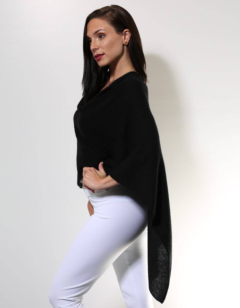 Alashan Cashmere Topper Ebony