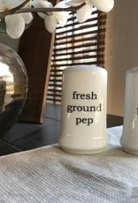 Buffalovely Salty B!tch and Fresh Ground Pep Salt and Pepper Shakers