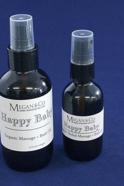 Happy Baby Massage + Bath Oil, 4 oz Happy Baby Massage + Bath Oil, 4 oz