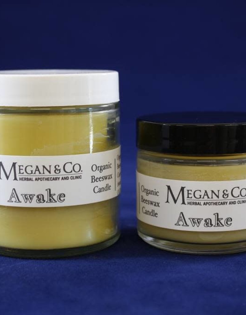 Awake Beeswax Candle