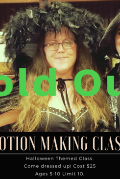 Potion Making Class, 10.18.19 Potion Making Class, 10.18.19