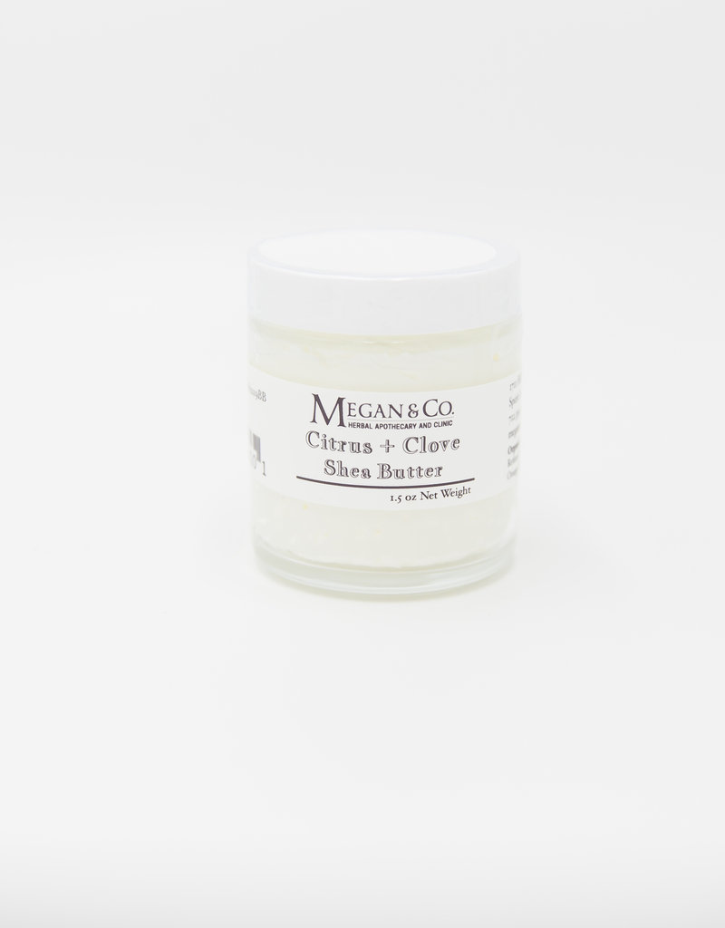 Organic Citrus Clove Shea Butter