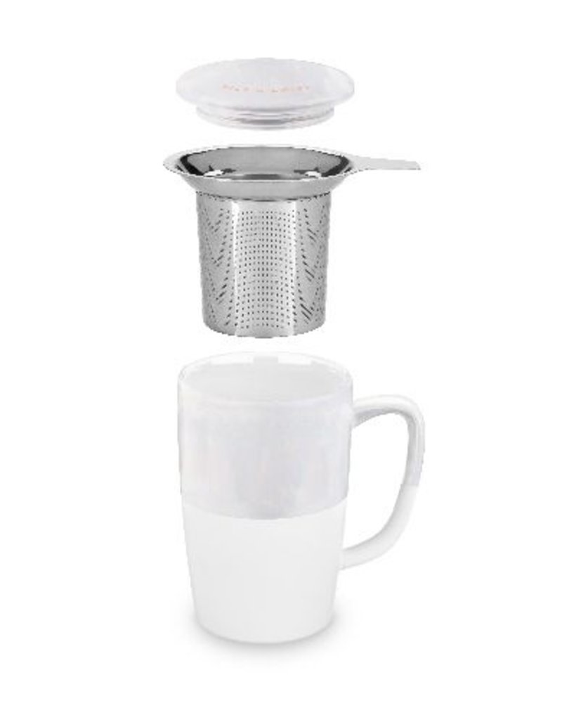 Ceramic Tea Mug + Infuser
