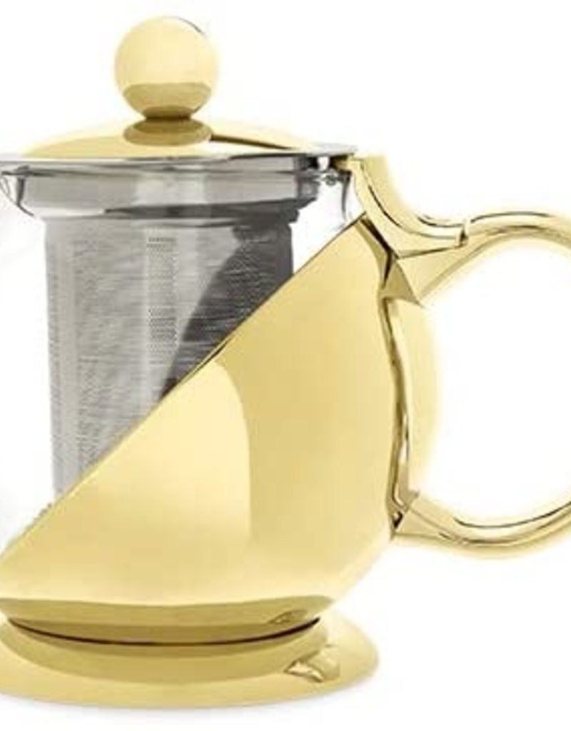 Gold Wrapped Teapot + Infuser