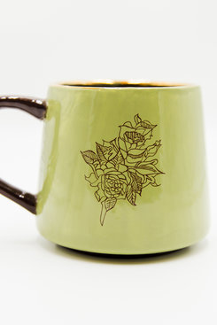 MEGAN & CO. Rose Sage MUG MEGAN & CO. Rose Sage MUG