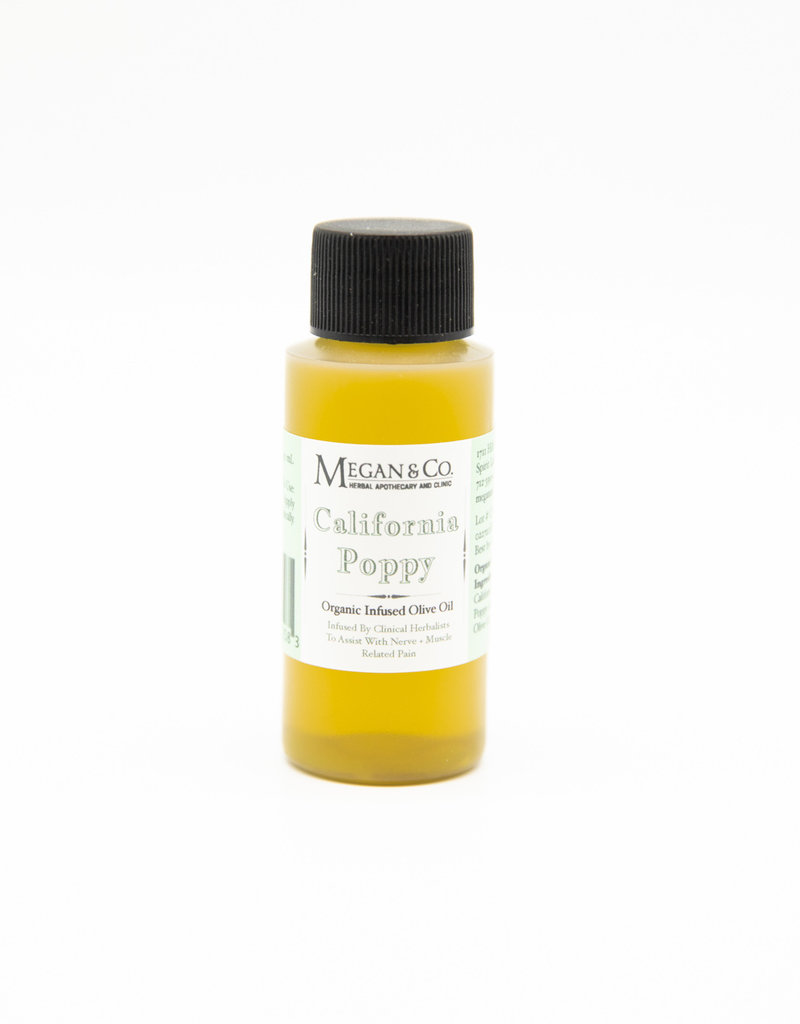 California Poppy Infused Olive Oil