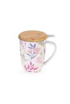Botanical Ceramic Infuser Mug Botanical Ceramic Infuser Mug