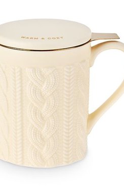Knit Ceramic Infuser + Mug Knit Ceramic Infuser + Mug