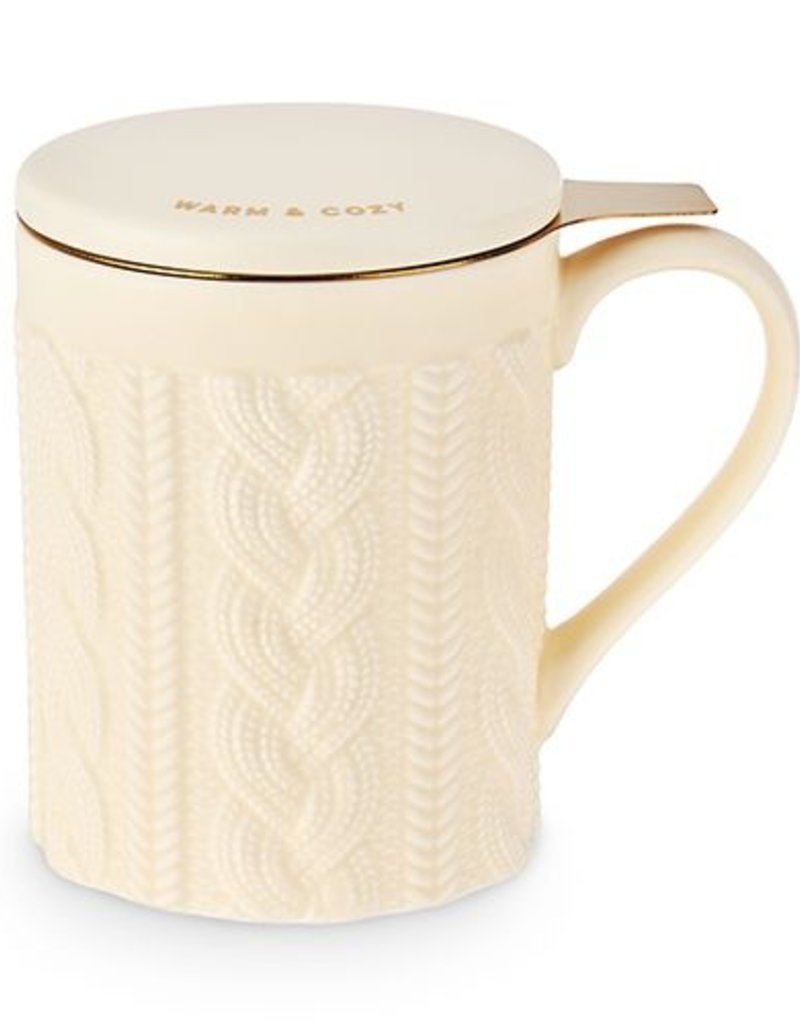 Knit Ceramic Infuser + Mug