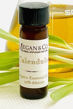 Calendula Essential Oil, 25% Dilution. Calendula Essential Oil, 25% Dilution.