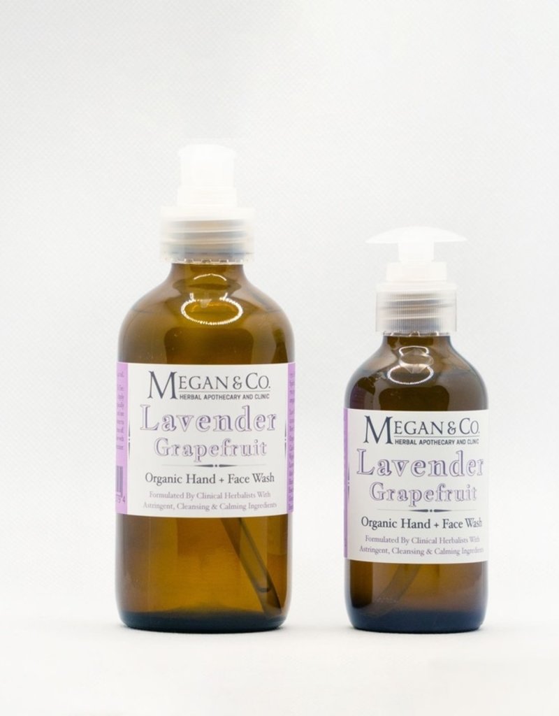 Lavender Grapefruit Hand + Face Wash