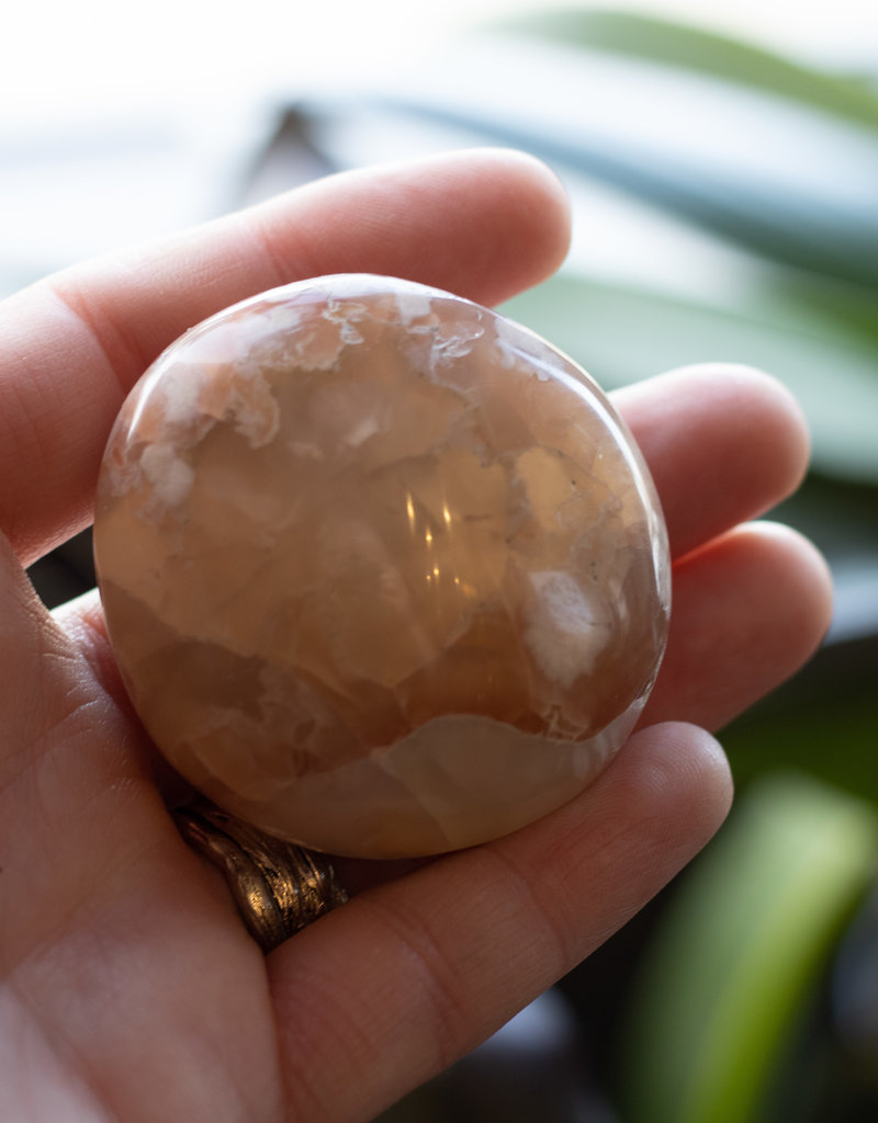 Flower Agate Pebble