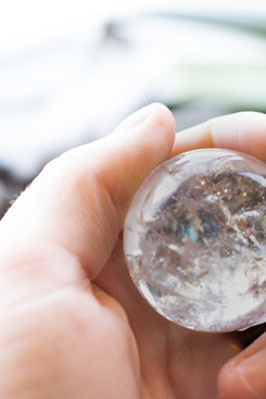 Clear Quartz Sphere Clear Quartz Sphere