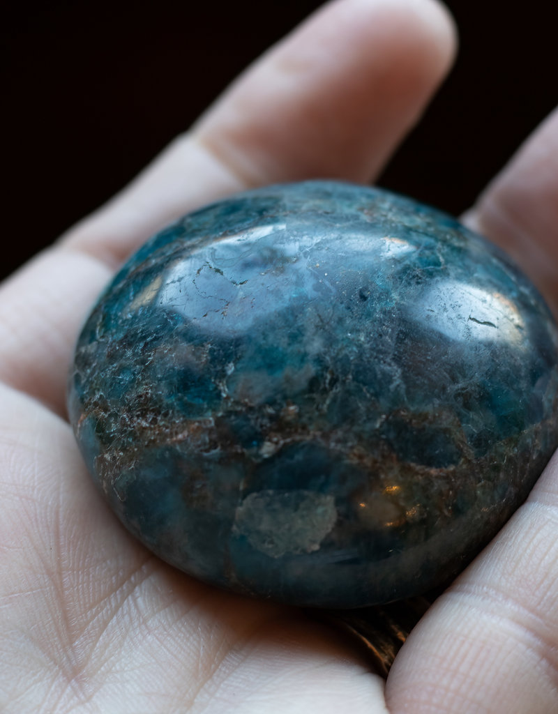 Blue Apatite, Pebble