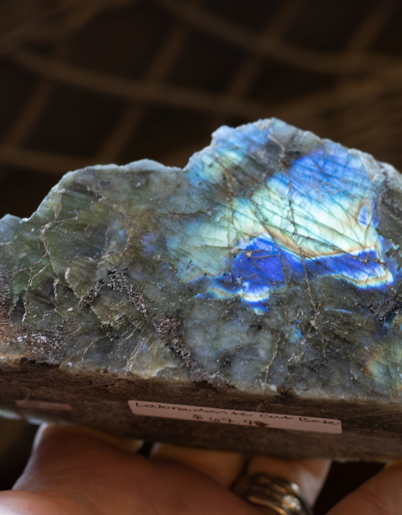 Labradorite w/ Cut Base, Priced By Oz