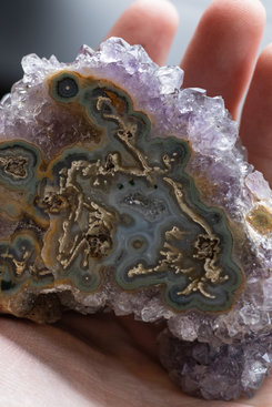 Amethyst Stalactite, Cluster, Crystal Amethyst Stalactite, Cluster, Crystal