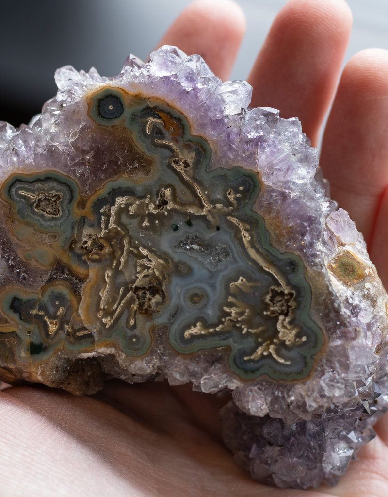 Amethyst Stalactite, Cluster, Crystal