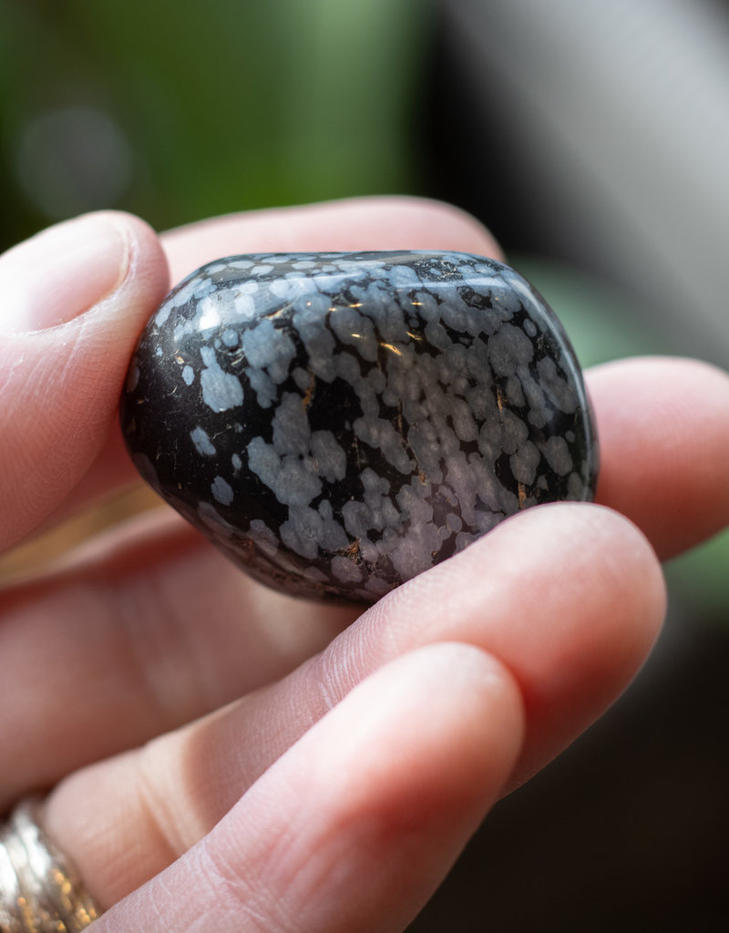 Snowflake Obsidian, Tumble